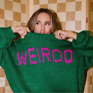 NWT - LALA Original I'm A Weirdo Slouchy Knit - size 2XL/ 3XL